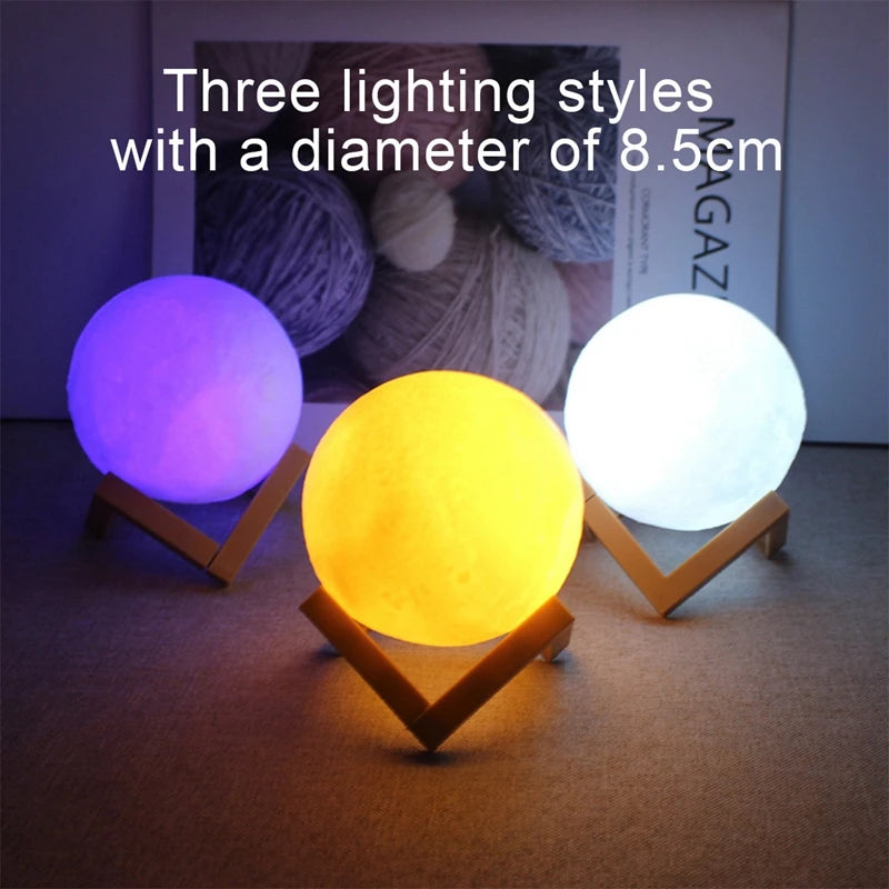 Moon & Book LED Night Light - soft enough for a peaceful night's sleep | Moderish Home