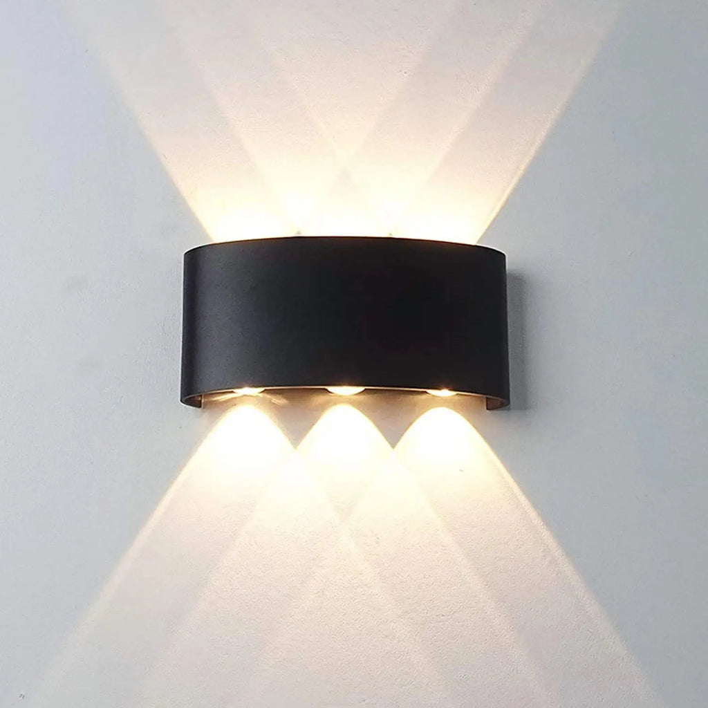 Modern LED Wall Sconce - Up & Down Light - up-and-down beam design adds warmth and dimension | Moderish Home