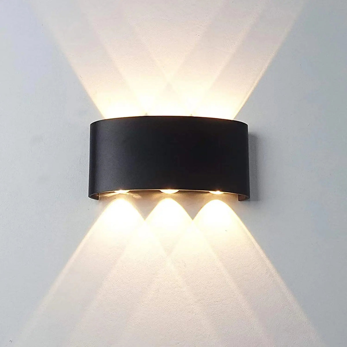 Modern LED Wall Sconce - Up & Down Light - up-and-down beam design adds warmth and dimension | Moderish Home