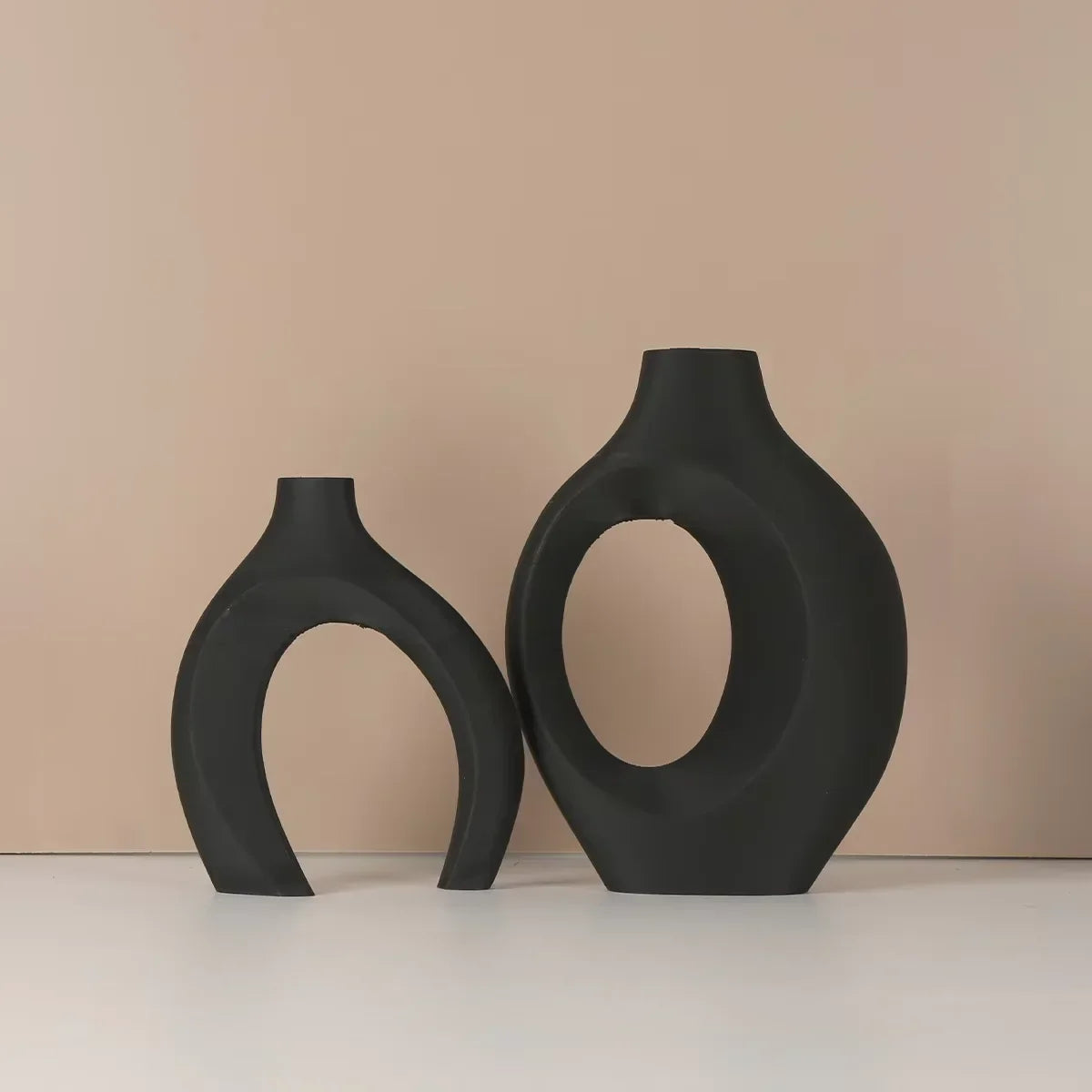 Nordic Hollow Vase Duo - Set of 2