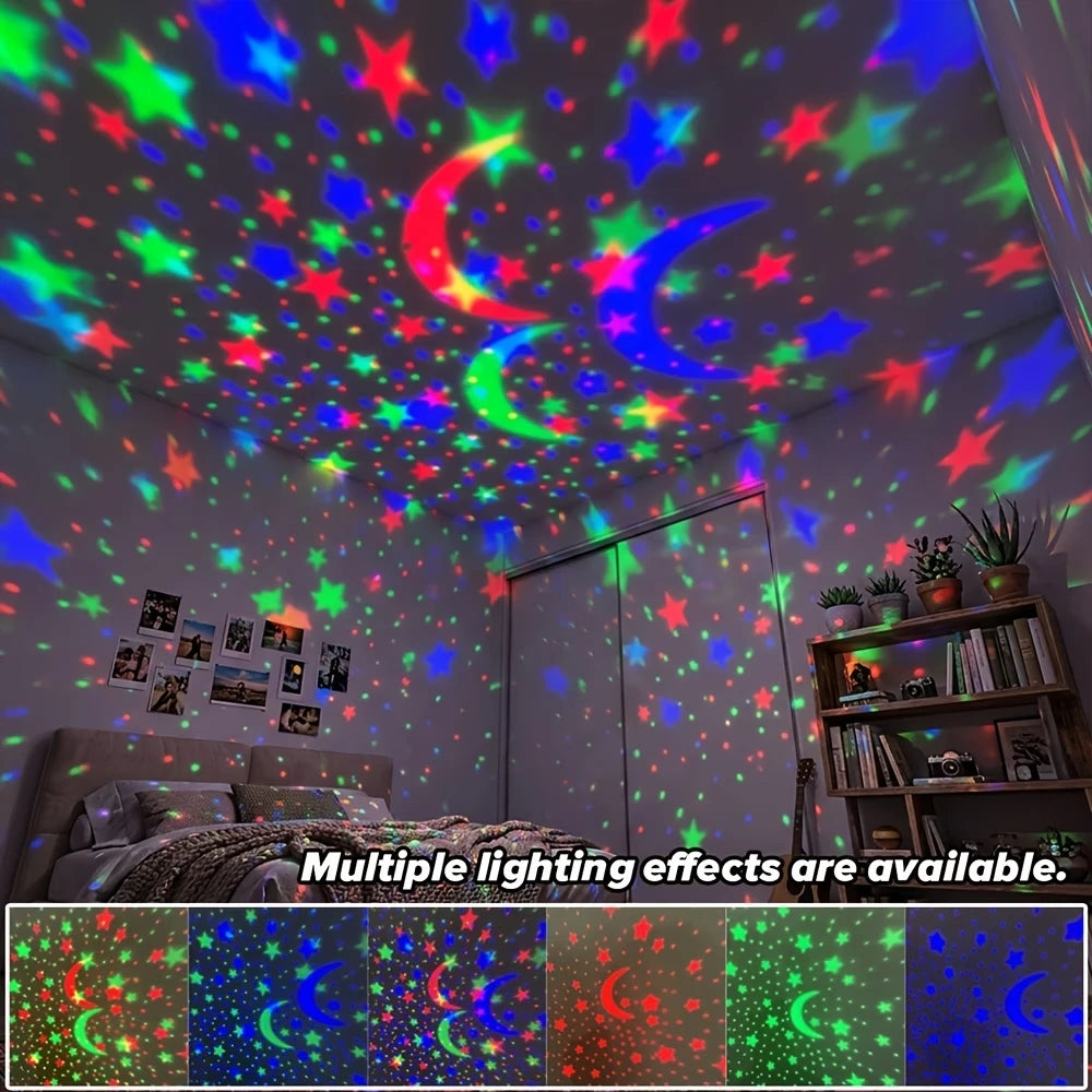 Starry Sky LED Projector - multiple dynamic color light modes | Moderish Home