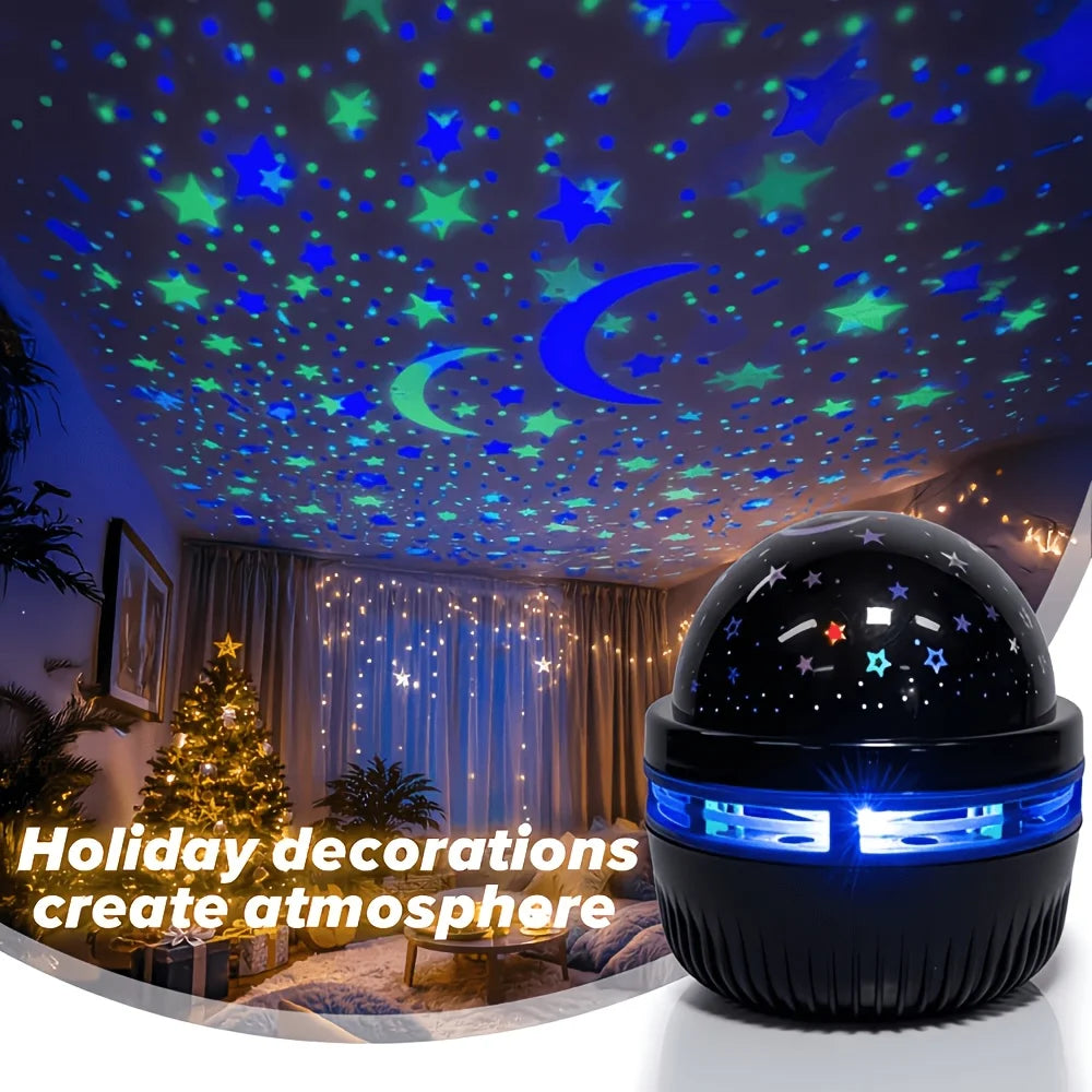 Starry Sky LED Projector - compact portable design for any room | Moderish Home