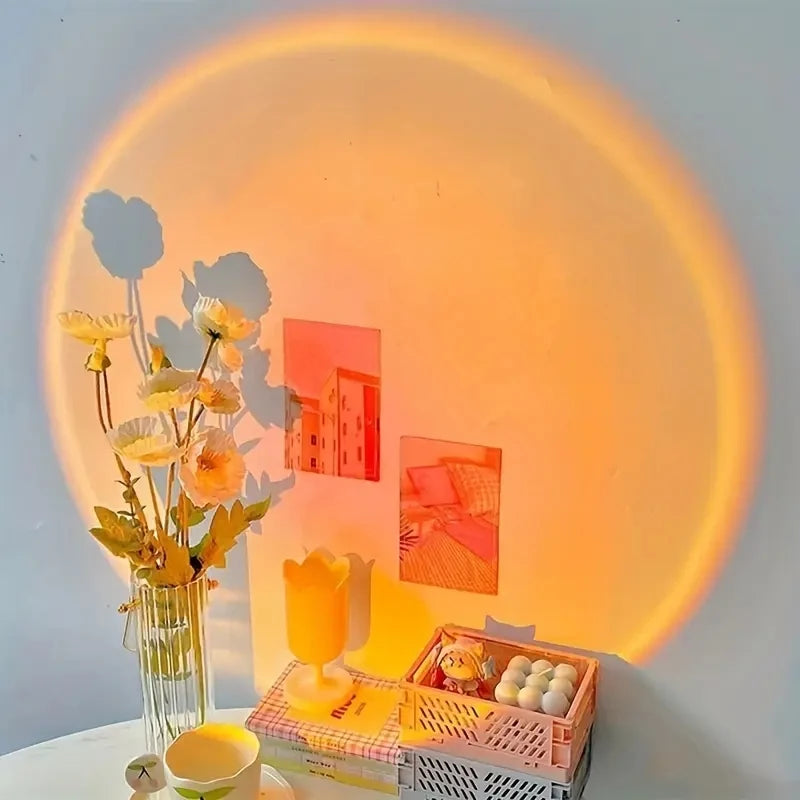 Sunset Projection Lamp - simple USB plug & play with no setup needed | Moderish Home