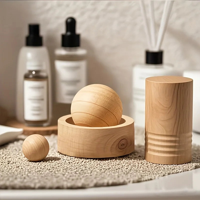 Natural Wood Essential Oil Diffuser - 100% passive, no electricity or batteries needed | Moderish Home
