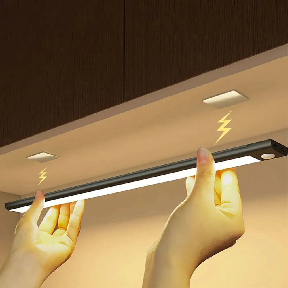 Motion Sensor LED Cabinet Light - USB-C Rechargeable - motion sensor turns the light on automatically | Moderish Home