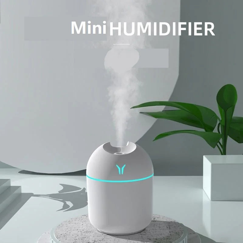 Mini USB Aromatherapy Diffuser with LED Light - USB powered, works with any USB port or power bank | Moderish Home